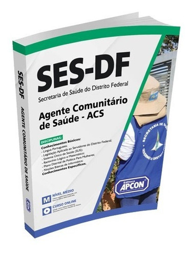 Apostila Ses-df 2023 - Agente Comunitário De Saúde - Acs