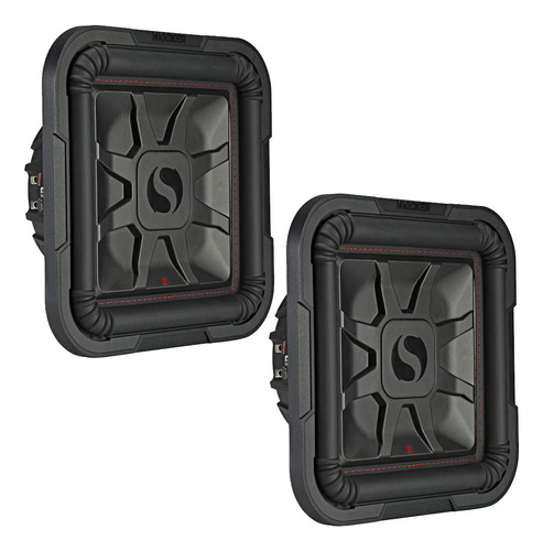 Kicker 2 46l7t102 10  1000w L7t Subwoofers Para Coche Solo-b