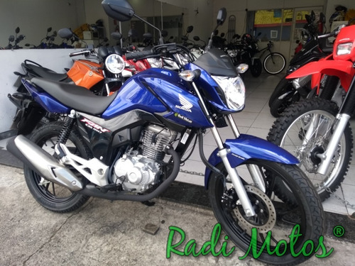 Imagem 3 de 25 de Honda Cg 160 Fan 0km Azul