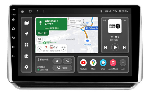 Estereo Nissan Altima 2019 2021 Android 13 4gb 64gb Carplay