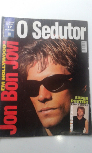 Só Revista Poster Sem Dvd Top Music Especial 17 Jon Bon Jovi