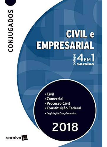 Libro Codigos 4 Em 1 Saraiva - Civil E Empresarial 2018 - 14