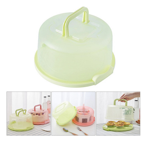 Yt Transportadora De Pastel De Cumpleaños De Plástico De 8