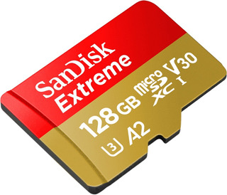 Sandisk Extreme 128 Gb Microsdxc 190 Mb A2 V30 4k Gopro Dron