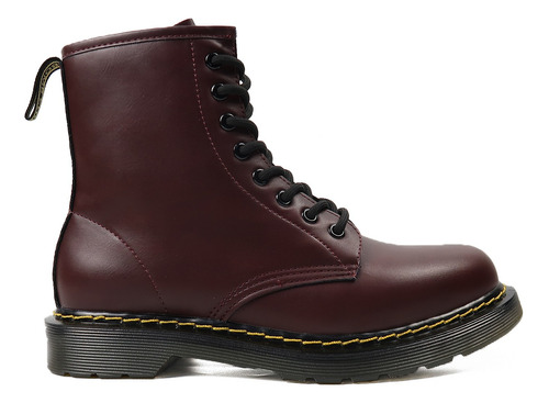 Botines Dr. Martens Smooth Cuero Mid Calf Hombre Negras