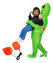 Comprar Niños Alien Inflable Disfraz Traje Mujer Hombre Navidad Halloween Disfraz De Alienígena Inflable Para Fiesta,disfraz De Halloween Para Niños 120-145cm