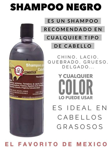Shampoo Rojo Y Negro