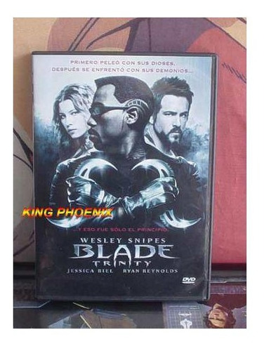 Blade Trinity  Dvd 