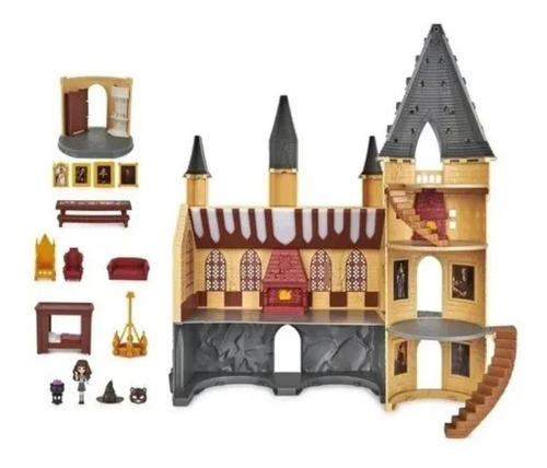 Harry Potter Castillo De Hogwarts Luces, Sonido Magical Mini