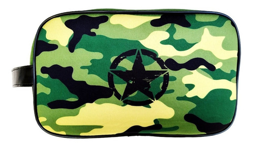 Imagen 3 de 4 de Kit Neceser Termo 1/2 L Lata Mate Vaciado Facil Camuflado