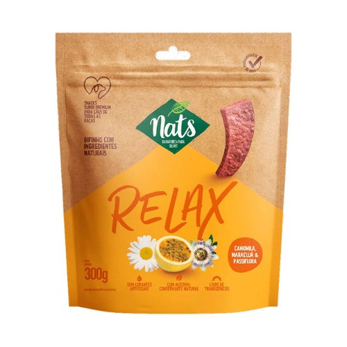 Bifinho Natural Snacks Super Premium Nats Relax 300g - Full