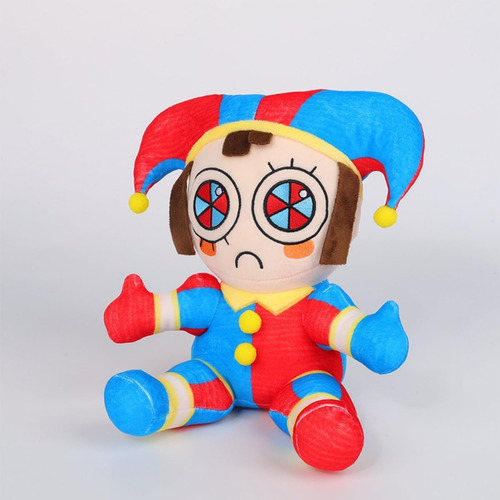 1pcs Muñeco De Peluche The Digital Circus - 28 Cm Pomni