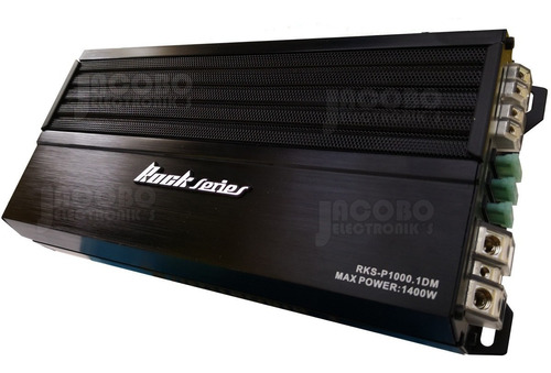 Amplificador Clase D Rock Series  Un Canal Mini Rks-r1000.1