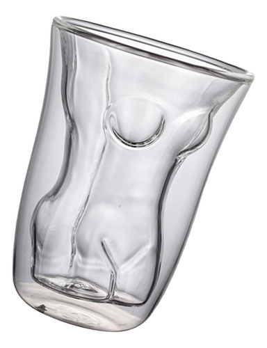 Vaso De Vidrio Con Forma De Cuerpo, Vaso De Vidrio, Doble Ca