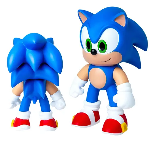 Boneco Articulado Sonic 21cm Vinil Novabrink
