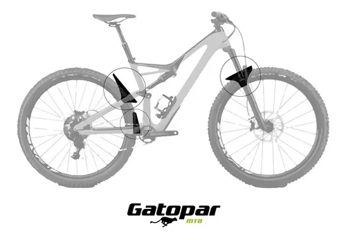 Kit Guardabarros Mtb Bicapa (delant+central+trasero) C/envio