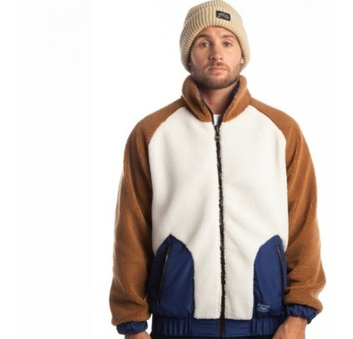 Imagen 3 de 9 de Campera Rompeviento Hombre Reversible Rusty Importada