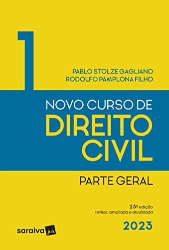 Libro Novo Curso De Direito Civil Vol 1 Parte Geral 25ª Ediç