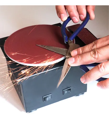 Mini Lijadora De Banda Y Disco Con Lijadora De Mesa Con Bibl
