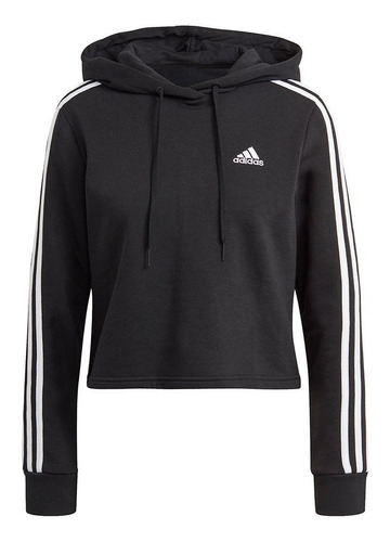 Moletom adidas Cropped 3s Feminino - Original