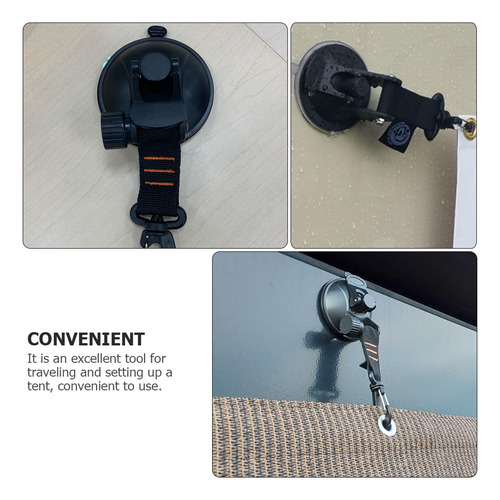 Gancho Con Ventosa Para Ventanillas De Coche, Exterior, Tien