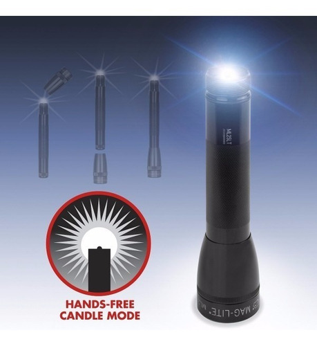 Imagen 6 de 6 de Linterna Maglite Ml25lt Led 2c Mano Potente Tactica 177 Lume