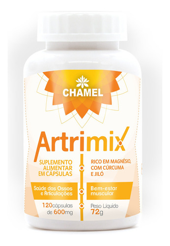 Artrimix 120 Cápsulas Saúde E Bem Estar Muscular