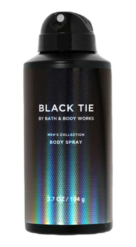 Black Tie Body Spray Bath & Body Works Men's 