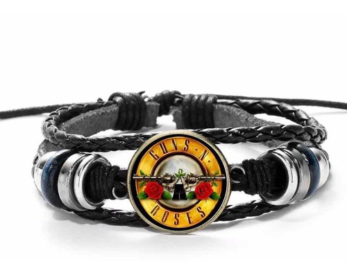 Pulsera Unisex Guns N Roses Ajustable