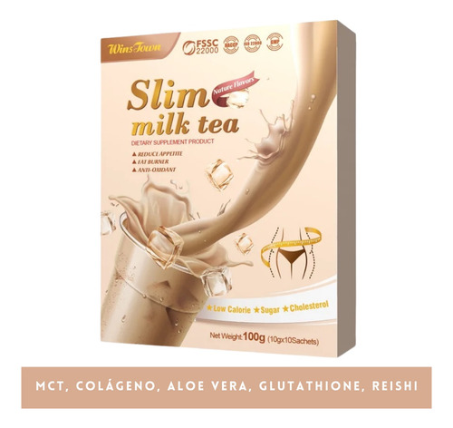 Slim Tea Quemador De Grasa Detox 10 Días Antioxidante