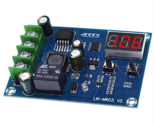 Modulo Control Carga Bateria Litio 12 24 V Pantalla Led