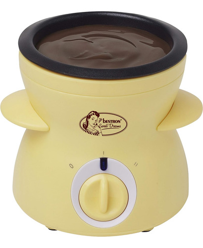 Bestron Sweet Dreams Fondue De Chocolate Con Diseño Retro