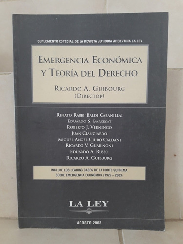 Derecho Económico. Marcos Arnoldo Grabivker (director)