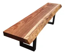Comprar Banco Rústico Em Madeira Maciça - 40 X 180 Cm