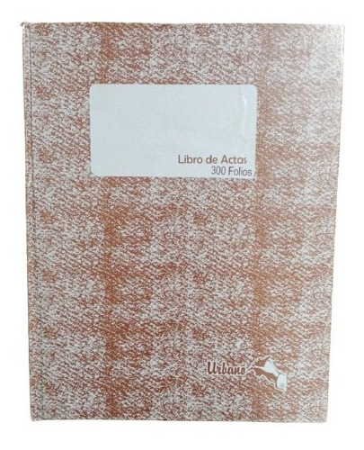 Libro De Acta 300 Folios (urbano)  300x220mm 200hjas Numeras