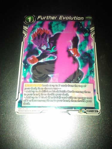 Further Evolution Carta Dragon Ball