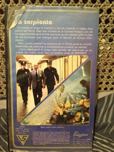 La Serpiente (1973) Yul Brynner.henry Fonda. Vhs (Usado)