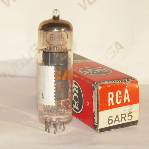 Válvula Electrónica, Vacuum Tube 6ar5 Rca