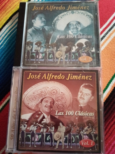 Jose Alfredo Jiménez Las 100 Clásicas Vol 1 Y 2 9/10