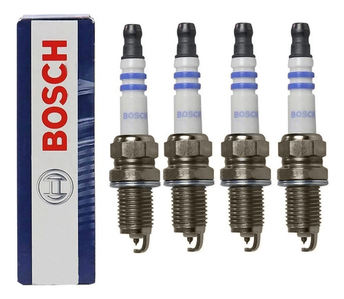 Kit 4 Bujias Peugeot Partner 1.4 8v Nafta Bosch  - 2008