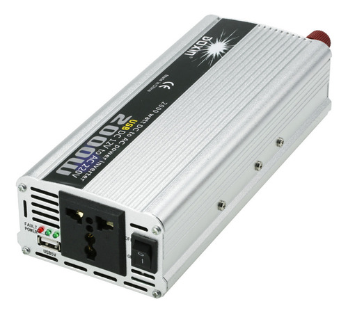 Inversor De Corriente Portátil Para Automóvil De 2000 W W Dc