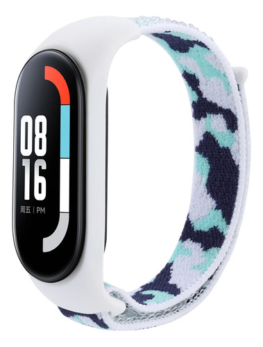 Mallas Con Velcro Camufladas Para Reloj Xiaomi Mi Band 4567