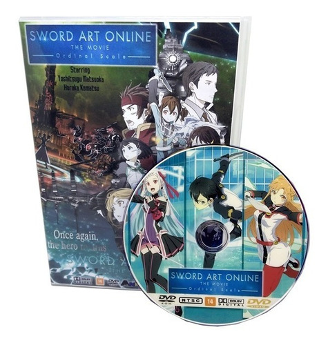 * Dvd Filme Sword Art Online Ordinal Scale