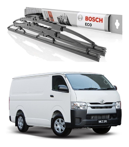 2 Plumas Limpiaparabrisas Bosch Toyota Hiace 2009-2016