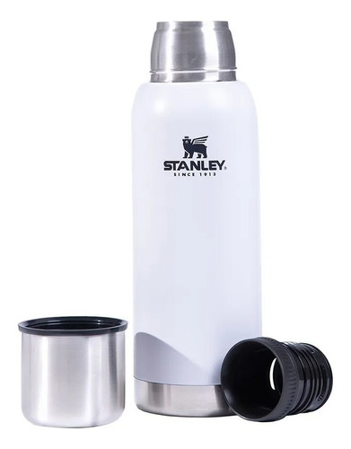 Termos Stanley Adventure 1lt En Blanco - Tapon Cebador