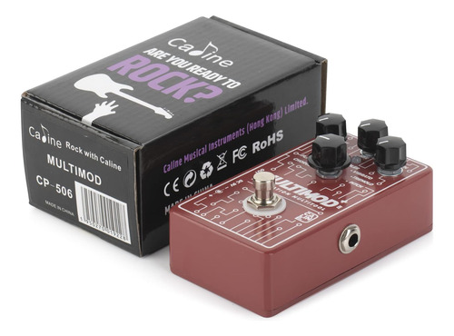 Caline Cp-506 Multimod-modulación Multi Tool Guitar Effect P