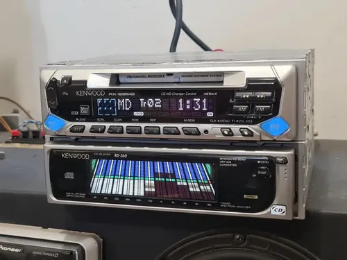 Md Cd Analisador Kenwood Japonês (não É Equalizador Pioneer