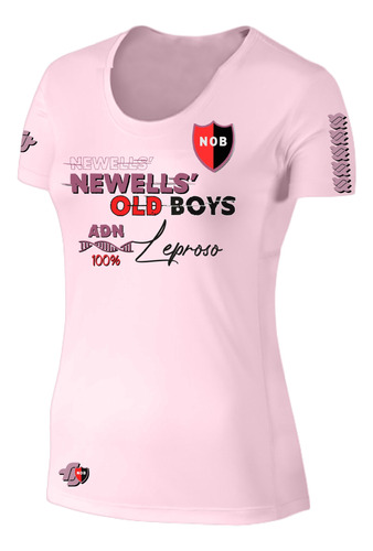 Remera Newell's Old Boys Dama - 100% Algodón Premium