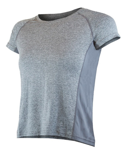 Polera Dryfit Manga Corta Con Mallas Laterales Mujer 05