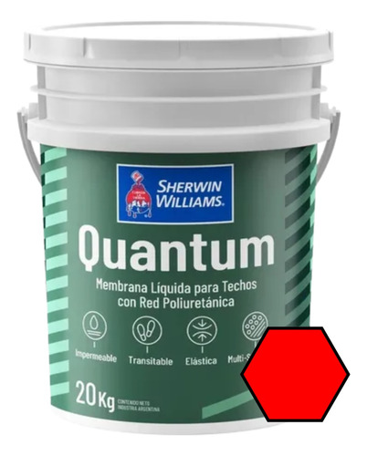 Quantum Membrana Techo Liquida Poliuretanica 10 Kilos 